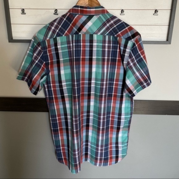 LEVI’S mens western bohemian boho plaid casual bottom down shirt size Large - Picture 10 of 10